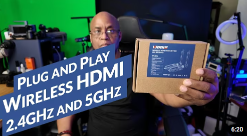 How to Use Vrriis Wireless HDMI Kit (WL084L) for Run-and-Gun Livestreaming