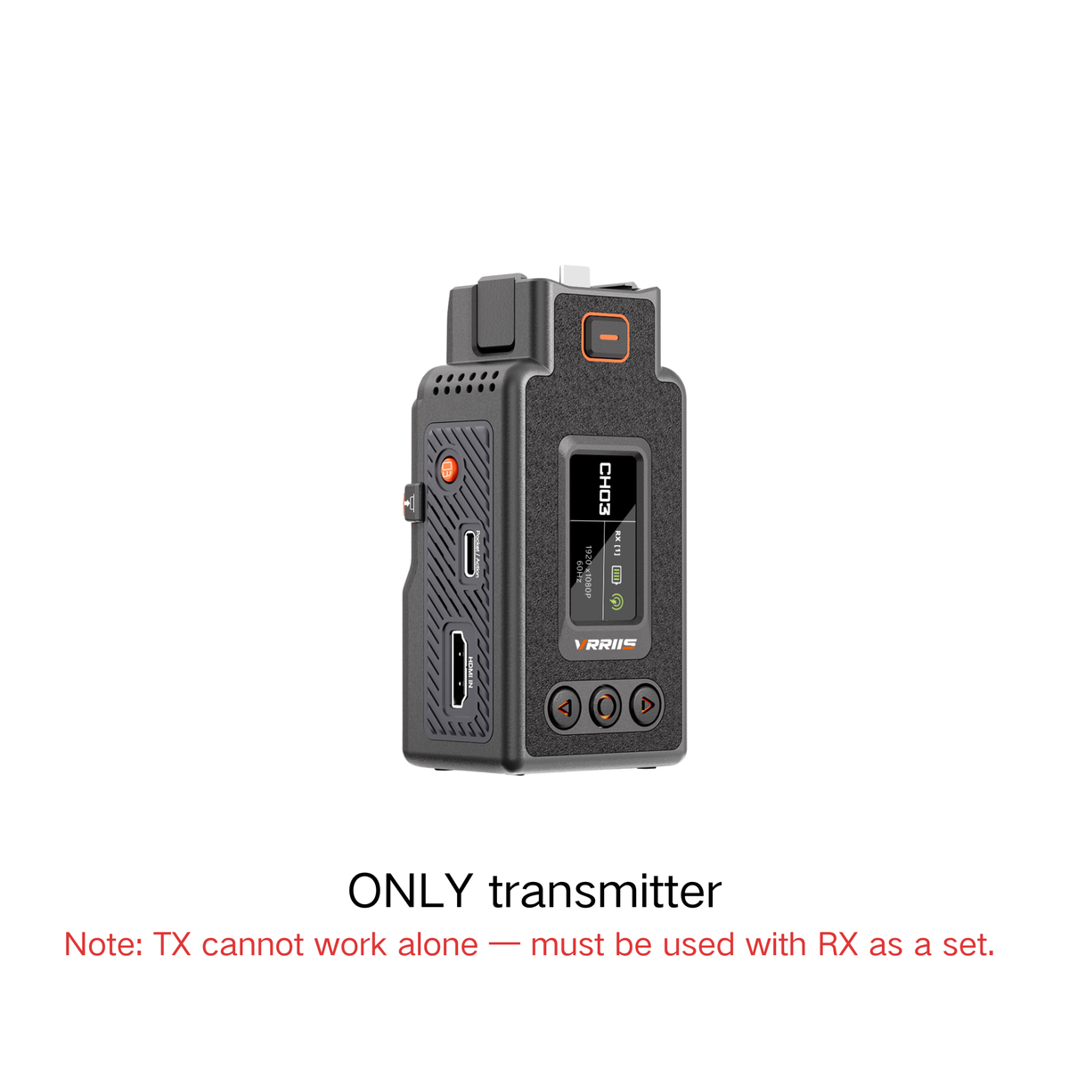 DJI Pocket & Action Wireless Transmitter UVC Output-VRRIIS WL087PRO II