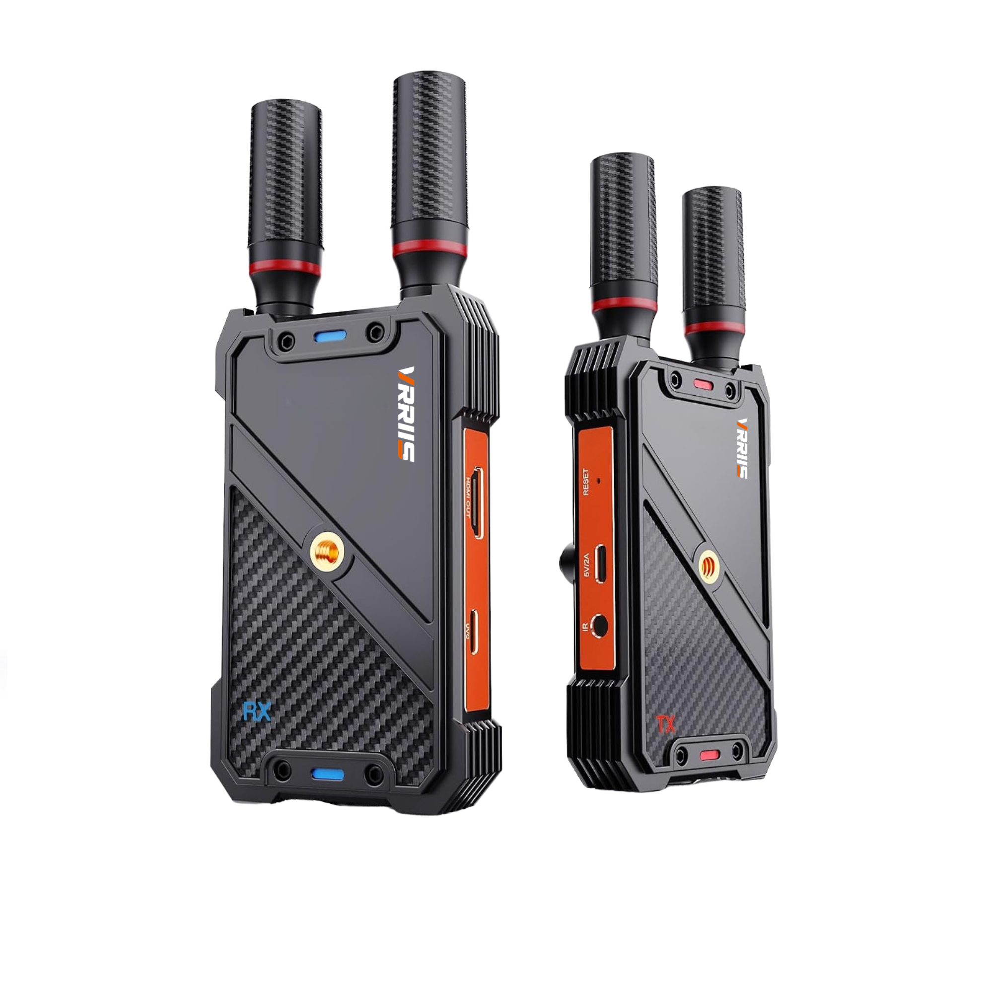 VRRIIS WL082U Wireless HDMI Transmitter & Receiver – 1080P@60Hz, 400M Range, 1TX to 5RX