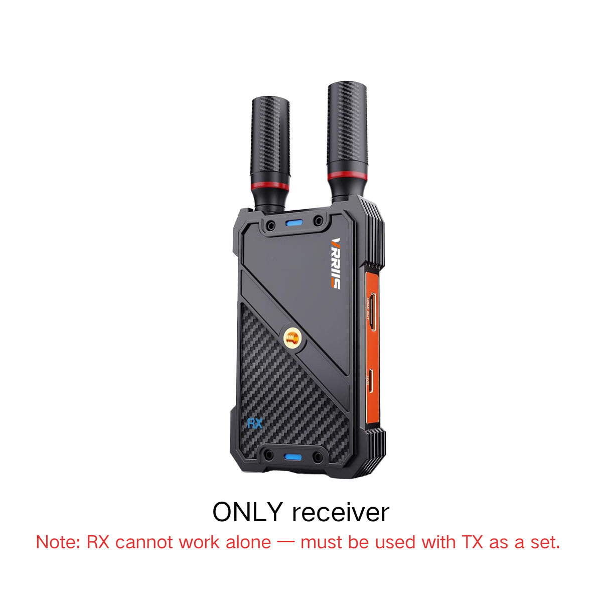 VRRIIS WL082U Wireless HDMI Transmitter & Receiver – 1080P@60Hz, 400M Range, 1TX to 5RX