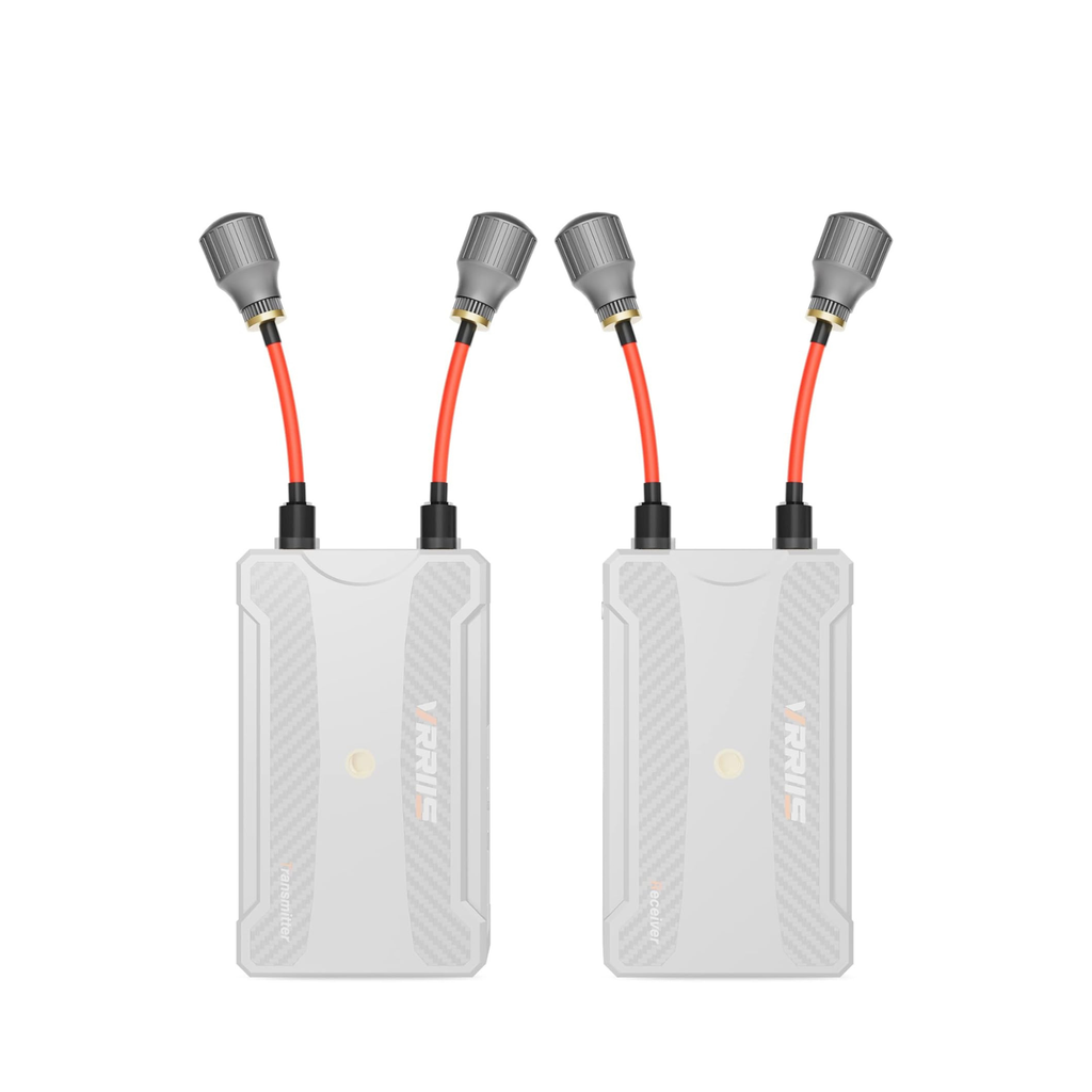 VRRIIS WL203 RHCP TX RX Antenne RP-SMA Stecker für Wireless HDMI Sender Empfänger (2 Stück)