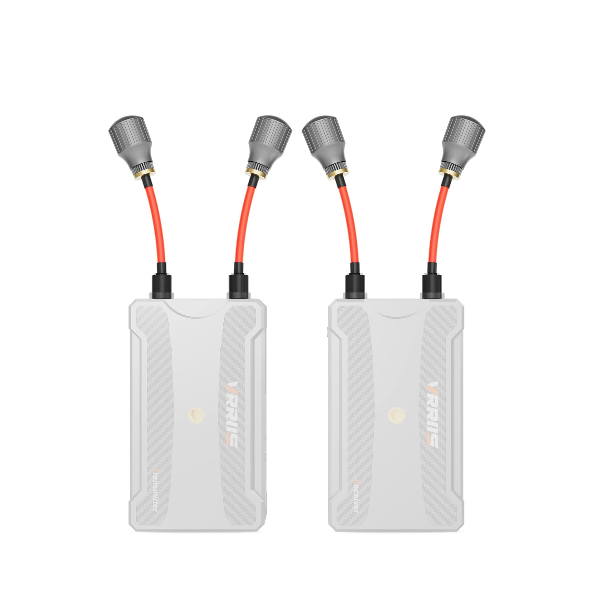 VRRIIS WL203 RHCP TX RX Antenna RP-SMA Male for Wireless HDMI Transmitter Receiver (Pack of 2)