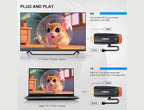 VRRIIS WL093 Wireless HDMI Transmitter & Receiver — Plug & Play, Multi-TX to 1RX
