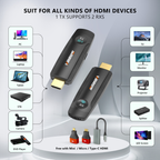 VRRIIS WL094 Kabelloser HDMI Transmitter und Receiver — 100 m Reichweite, 1080P, Plug & Play
