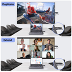 VRRIIS WL094 Kabelloser HDMI Transmitter und Receiver — 100 m Reichweite, 1080P, Plug & Play