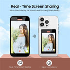 VRRIIS WL-050 Smartphone Wireless Screen Mirroring Monitor – 4" Display für Selfie, Livestream & VLOG