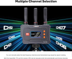 Kit Émetteur et Récepteur Vidéo Sans Fil VRRIIS 096PRO