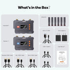 Kit Émetteur et Récepteur Vidéo Sans Fil VRRIIS 096PRO