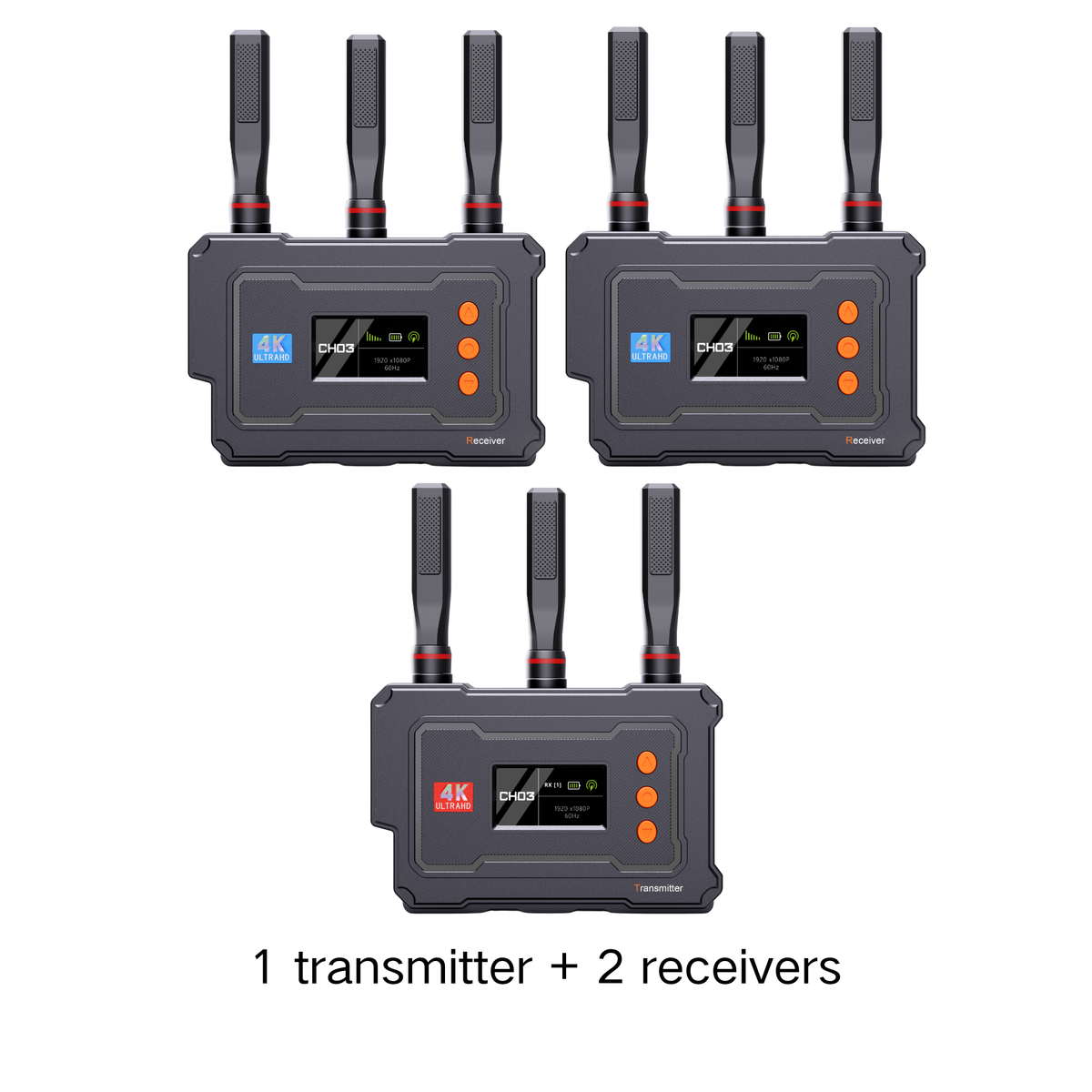 4K Wireless Video Transmitter 1500FT UVC Output - VRRIIS WL096PRO