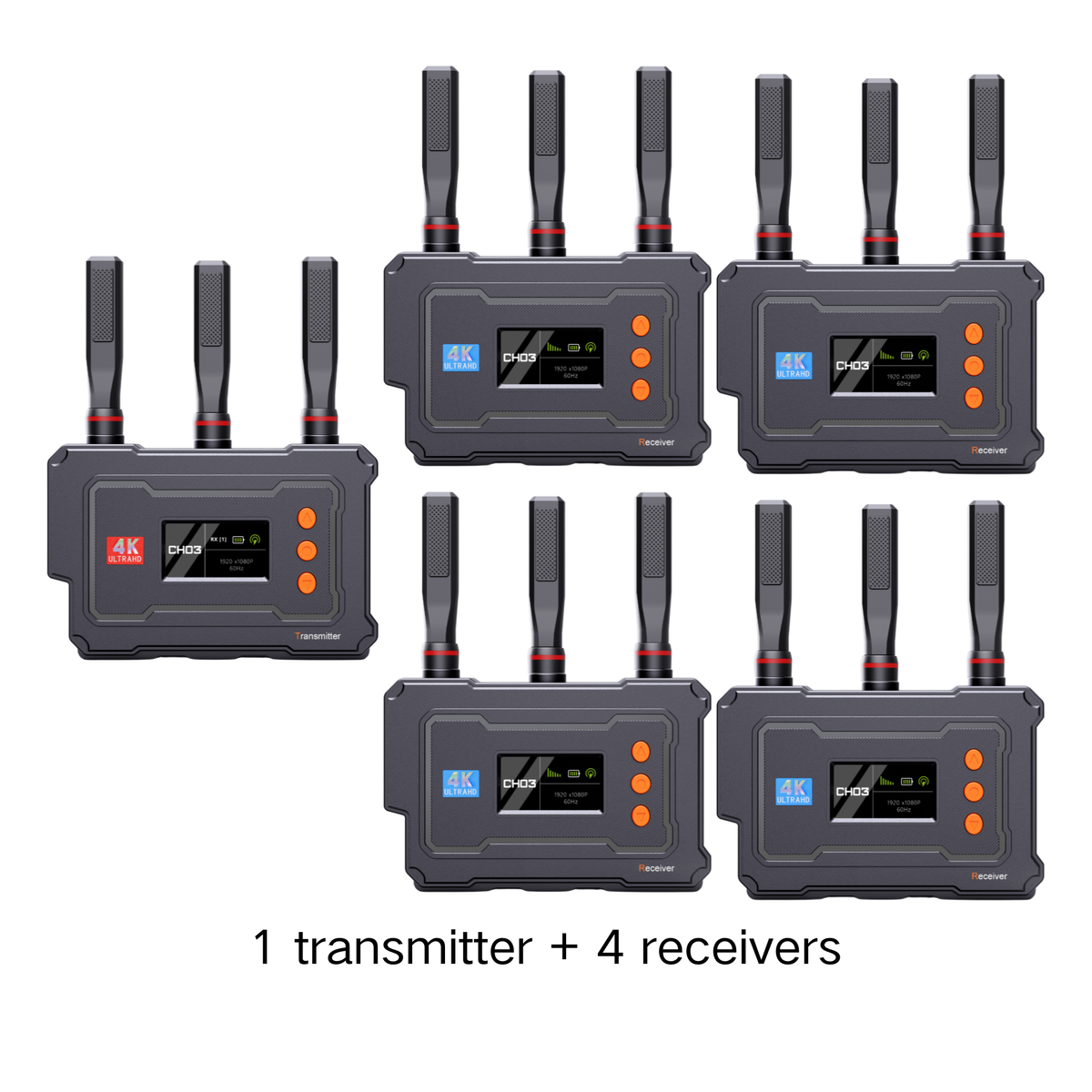 4K Wireless Video Transmitter 1500FT UVC Output - VRRIIS WL096PRO