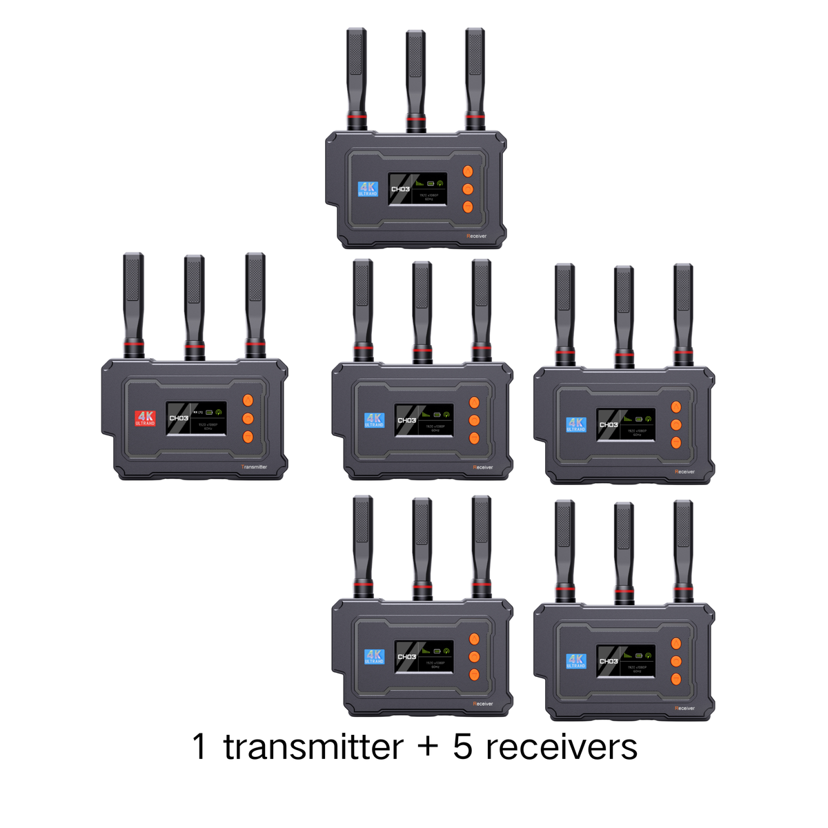 4K Wireless Video Transmitter 1500FT UVC Output - VRRIIS WL096PRO