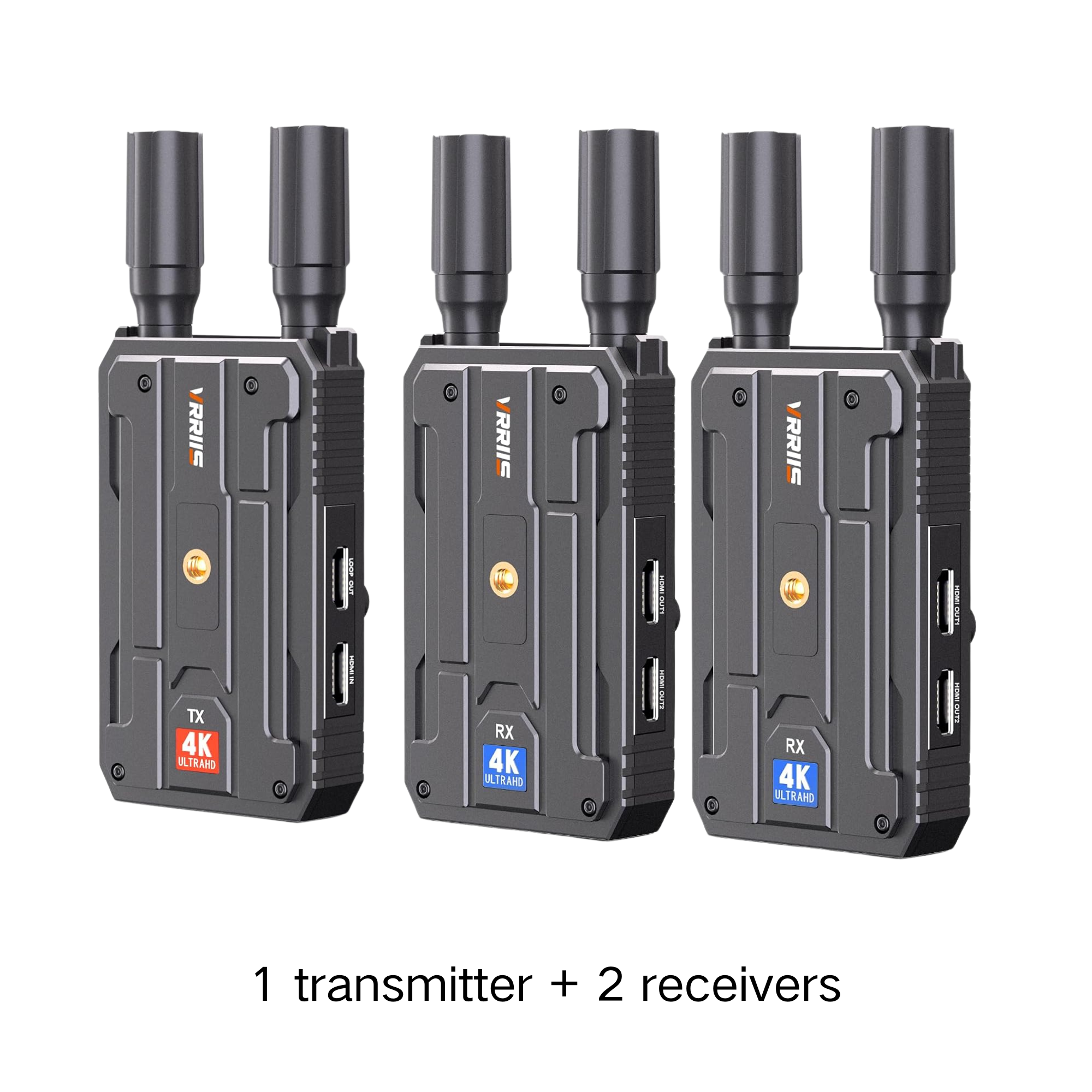 VRRIIS WL097P 4K Wireless HDMI Transmitter and Receiver Kit