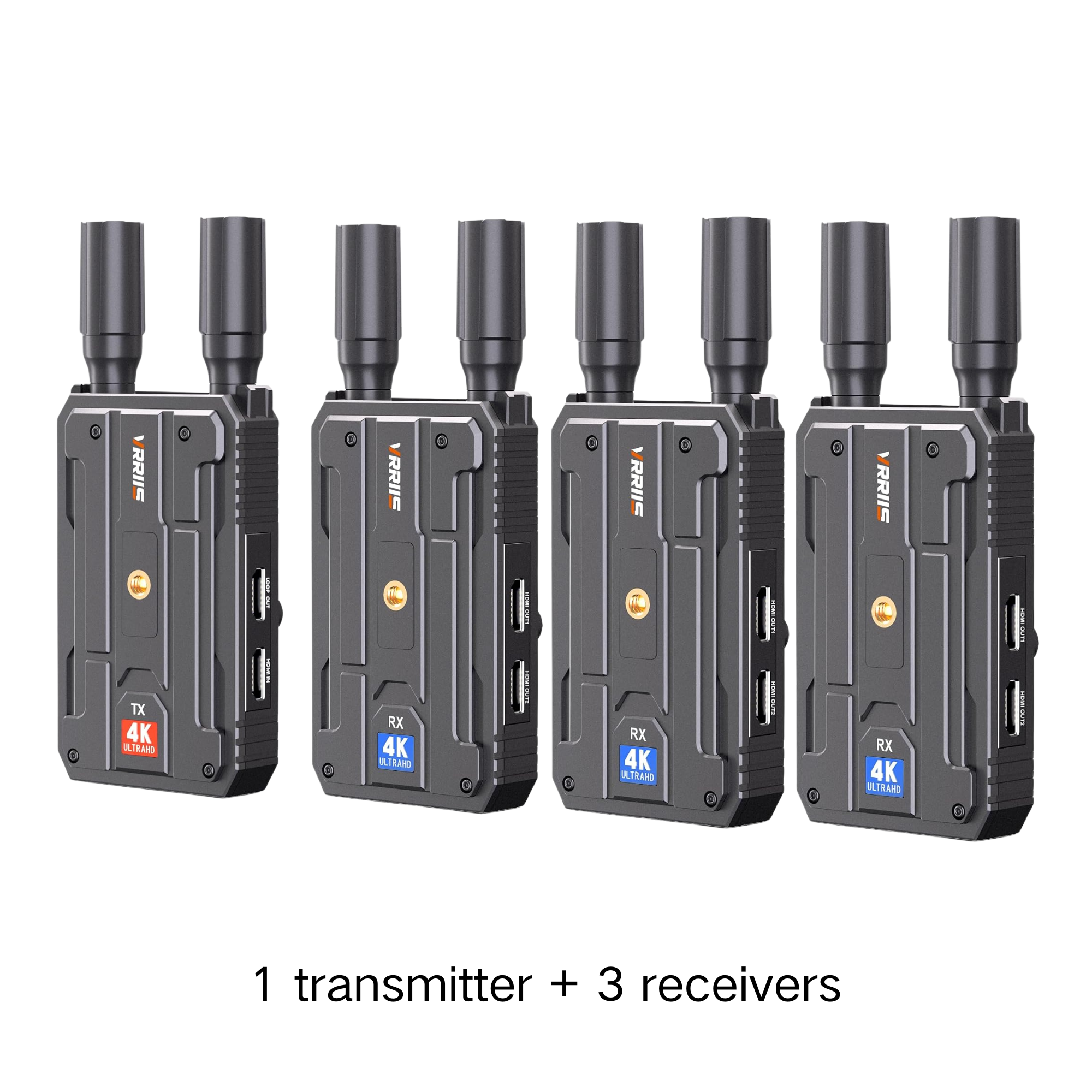 VRRIIS WL097P 4K Wireless HDMI Transmitter and Receiver Kit