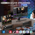 VRRIIS WL100 4K Video Switcher — 4 HDMI In, UVC, PIP, Audio Mixing